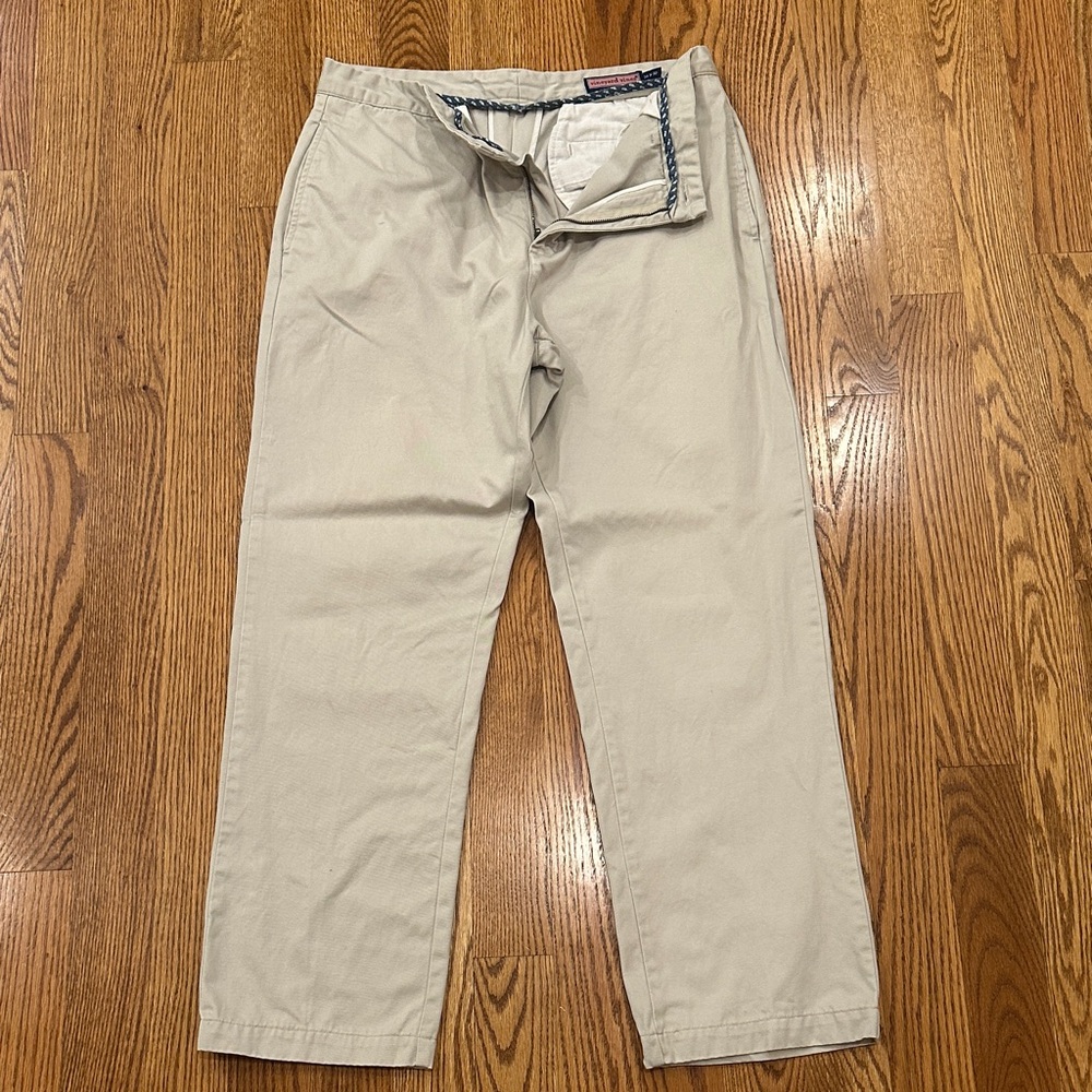 Vineyard Vines Men's Light Tan Chinos